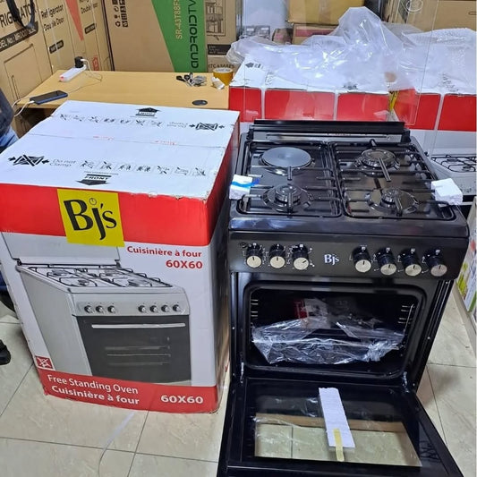 Cuisinière sur pied BJs 3 gaz 1 électrique 60×60