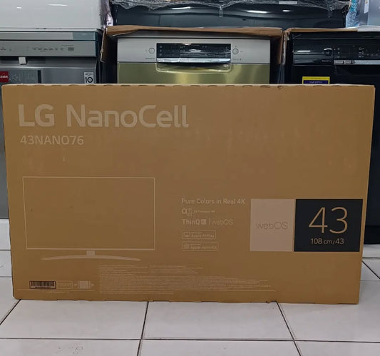43 Inch LG NanoCell AI NANO80 4K Smart TV 2024